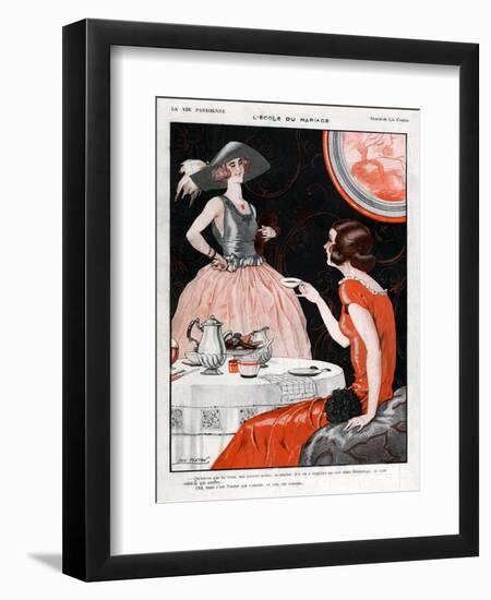 La Vie Parisienne, Leo Fontan, France-null-Framed Giclee Print