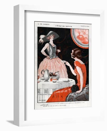 La Vie Parisienne, Leo Fontan, France-null-Framed Giclee Print