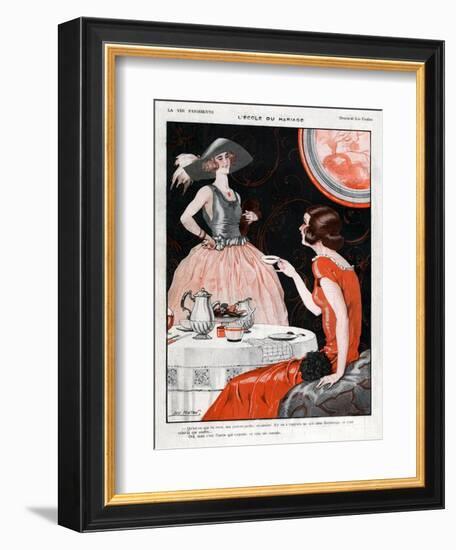 La Vie Parisienne, Leo Fontan, France-null-Framed Giclee Print