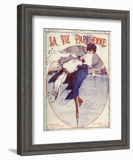 La Vie Parisienne, Leo Pontan, 1920, France-null-Framed Giclee Print