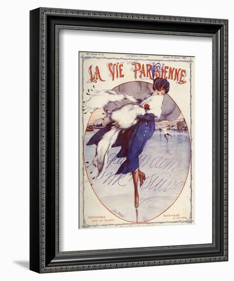 La Vie Parisienne, Leo Pontan, 1920, France-null-Framed Giclee Print