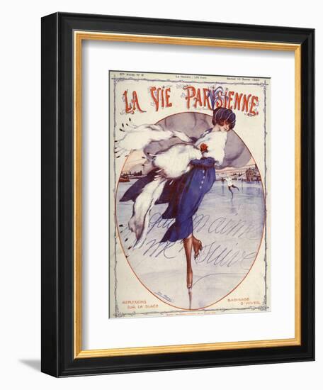 La Vie Parisienne, Leo Pontan, 1920, France-null-Framed Giclee Print