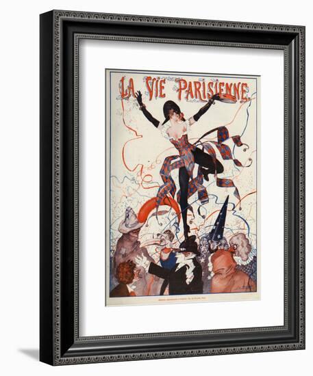 La Vie Parisienne, Leo Pontan, 1922, France-null-Framed Giclee Print