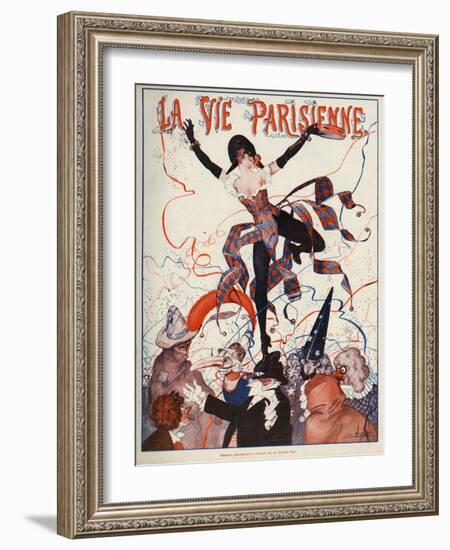 La Vie Parisienne, Leo Pontan, 1922, France-null-Framed Giclee Print