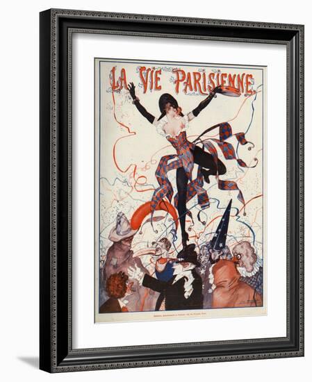 La Vie Parisienne, Leo Pontan, 1922, France-null-Framed Giclee Print