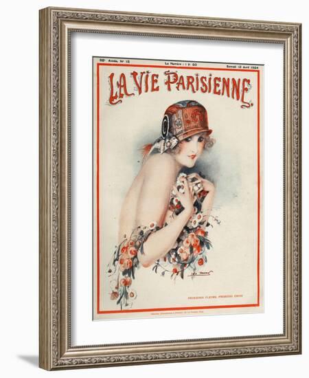 La Vie Parisienne, Leo Pontan, 1924, France-null-Framed Giclee Print