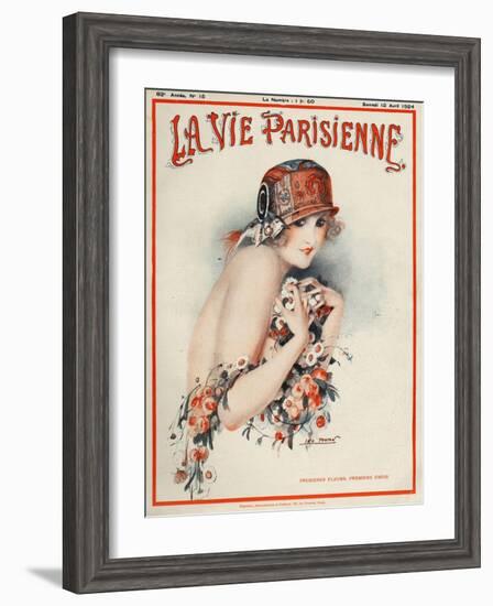 La Vie Parisienne, Leo Pontan, 1924, France-null-Framed Giclee Print