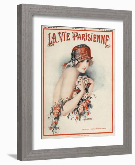 La Vie Parisienne, Leo Pontan, 1924, France-null-Framed Giclee Print