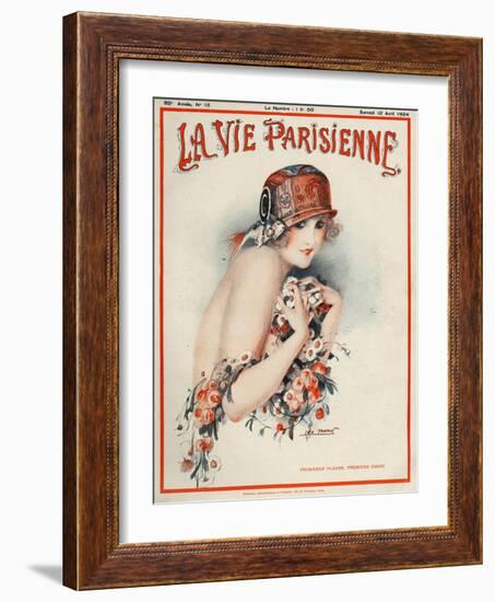 La Vie Parisienne, Leo Pontan, 1924, France-null-Framed Giclee Print