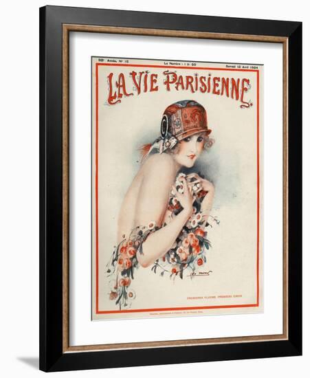 La Vie Parisienne, Leo Pontan, 1924, France-null-Framed Giclee Print