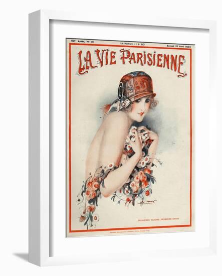 La Vie Parisienne, Leo Pontan, 1924, France-null-Framed Giclee Print