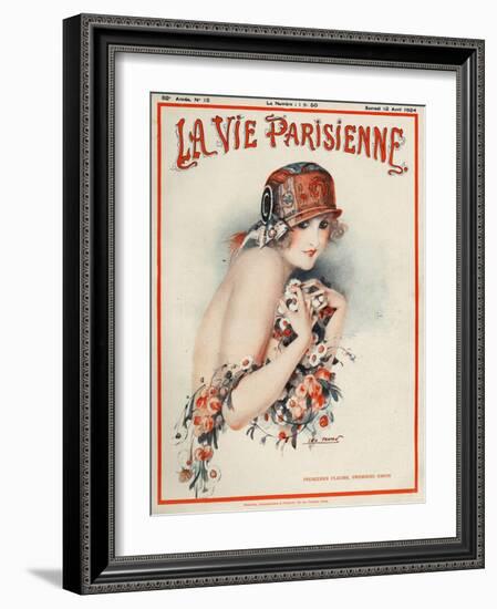 La Vie Parisienne, Leo Pontan, 1924, France-null-Framed Giclee Print