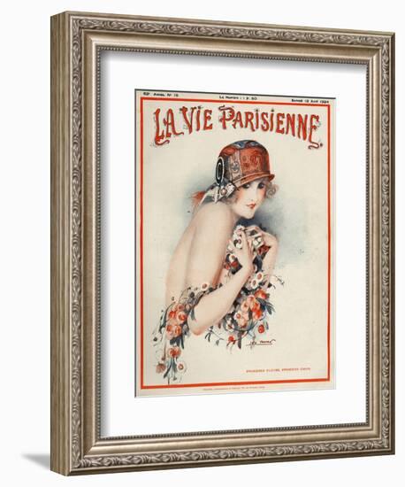 La Vie Parisienne, Leo Pontan, 1924, France-null-Framed Giclee Print