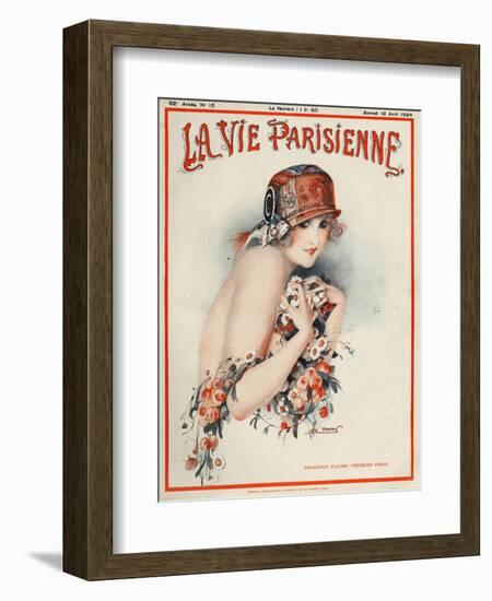 La Vie Parisienne, Leo Pontan, 1924, France-null-Framed Giclee Print