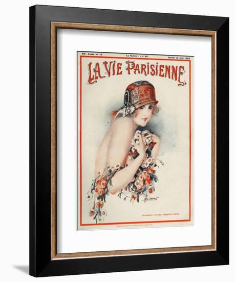 La Vie Parisienne, Leo Pontan, 1924, France-null-Framed Giclee Print