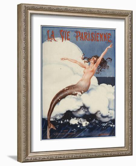 La Vie Parisienne, Leo Pontan, 1924, France-null-Framed Giclee Print