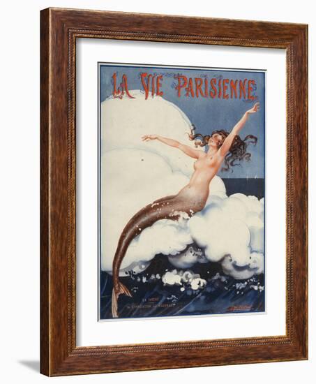 La Vie Parisienne, Leo Pontan, 1924, France-null-Framed Giclee Print