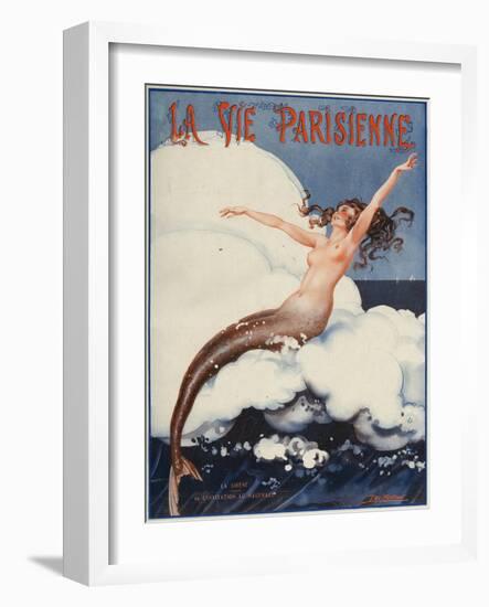 La Vie Parisienne, Leo Pontan, 1924, France-null-Framed Giclee Print