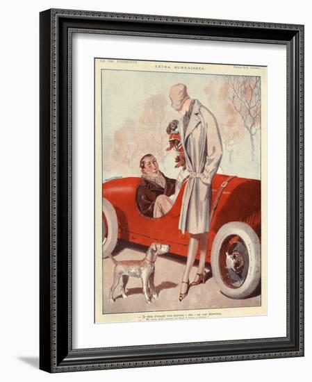 La Vie Parisienne, Magazine Advertisement, France, 1920-null-Framed Giclee Print