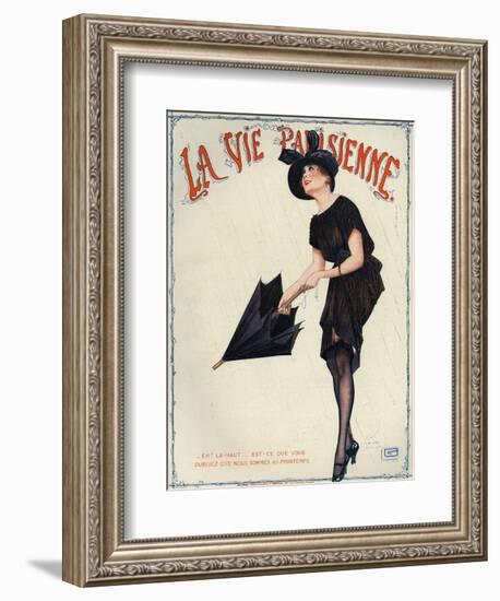 La Vie Parisienne, Magazine Cover, France, 1919-null-Framed Giclee Print