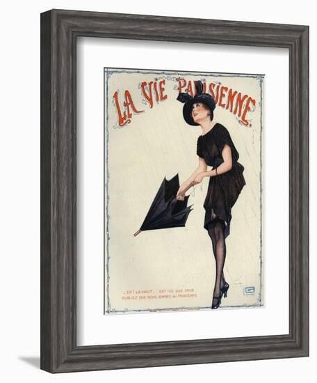 La Vie Parisienne, Magazine Cover, France, 1919-null-Framed Giclee Print