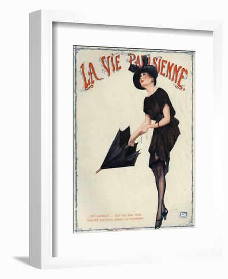 La Vie Parisienne, Magazine Cover, France, 1919-null-Framed Giclee Print