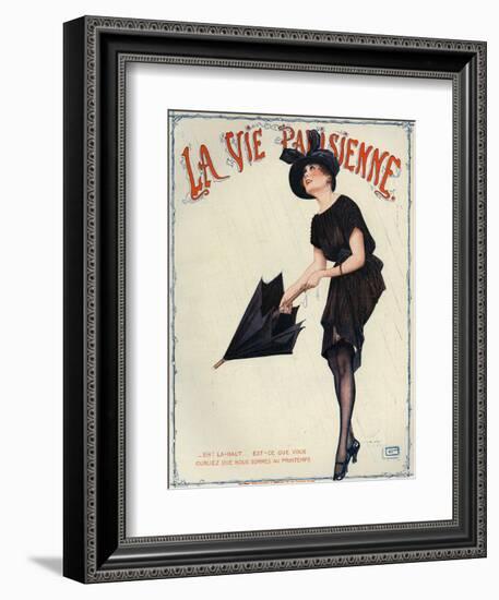 La Vie Parisienne, Magazine Cover, France, 1919-null-Framed Giclee Print