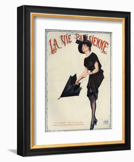 La Vie Parisienne, Magazine Cover, France, 1919-null-Framed Giclee Print