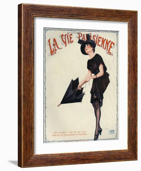 La Vie Parisienne, Magazine Cover, France, 1919-null-Framed Giclee Print