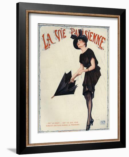 La Vie Parisienne, Magazine Cover, France, 1919-null-Framed Giclee Print