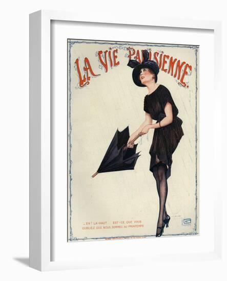 La Vie Parisienne, Magazine Cover, France, 1919-null-Framed Giclee Print