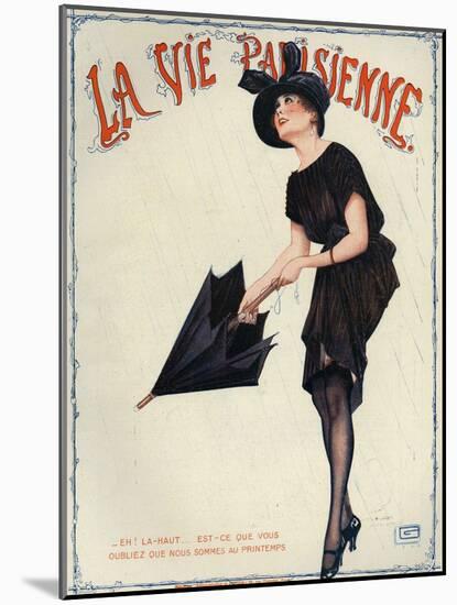 La Vie Parisienne, Magazine Cover, France, 1919-null-Mounted Giclee Print