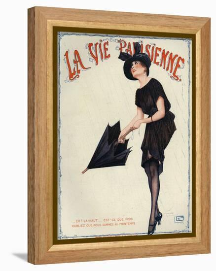 La Vie Parisienne, Magazine Cover, France, 1919-null-Framed Premier Image Canvas