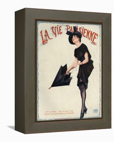 La Vie Parisienne, Magazine Cover, France, 1919-null-Framed Premier Image Canvas