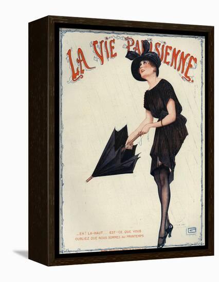 La Vie Parisienne, Magazine Cover, France, 1919-null-Framed Premier Image Canvas