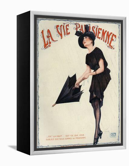 La Vie Parisienne, Magazine Cover, France, 1919-null-Framed Premier Image Canvas