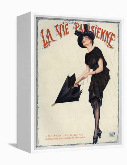 La Vie Parisienne, Magazine Cover, France, 1919-null-Framed Premier Image Canvas