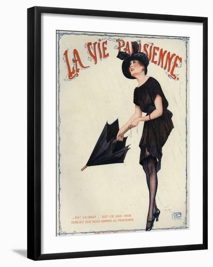 La Vie Parisienne, Magazine Cover, France, 1919-null-Framed Giclee Print