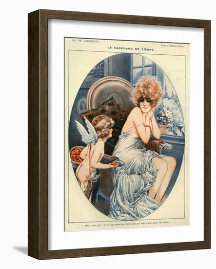 La Vie Parisienne, Magazine Cover, France, 1919-null-Framed Giclee Print