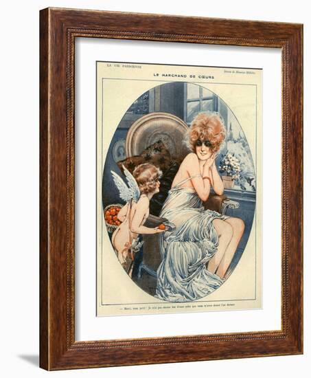 La Vie Parisienne, Magazine Cover, France, 1919-null-Framed Giclee Print