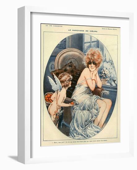 La Vie Parisienne, Magazine Cover, France, 1919-null-Framed Giclee Print