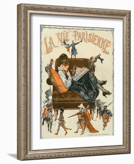 La Vie Parisienne, Magazine Cover, France, 1920-null-Framed Giclee Print