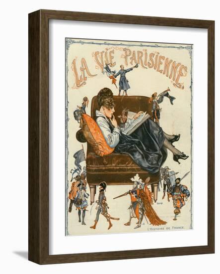 La Vie Parisienne, Magazine Cover, France, 1920-null-Framed Giclee Print