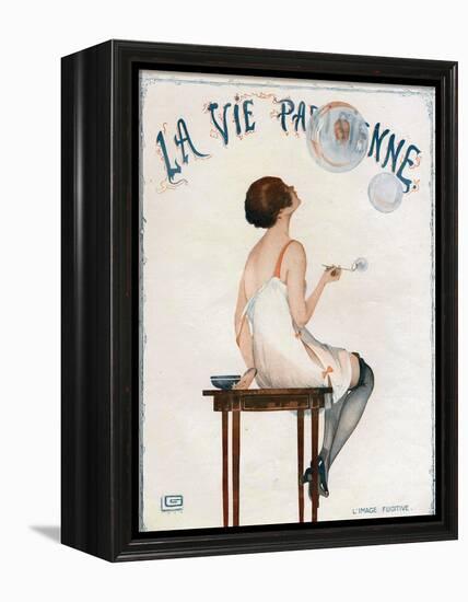 La Vie Parisienne, Magazine Cover, France, 1927-null-Framed Premier Image Canvas