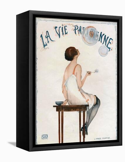 La Vie Parisienne, Magazine Cover, France, 1927-null-Framed Premier Image Canvas