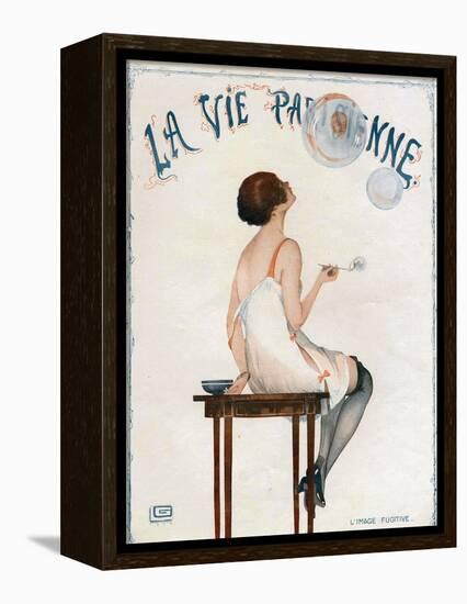 La Vie Parisienne, Magazine Cover, France, 1927-null-Framed Premier Image Canvas