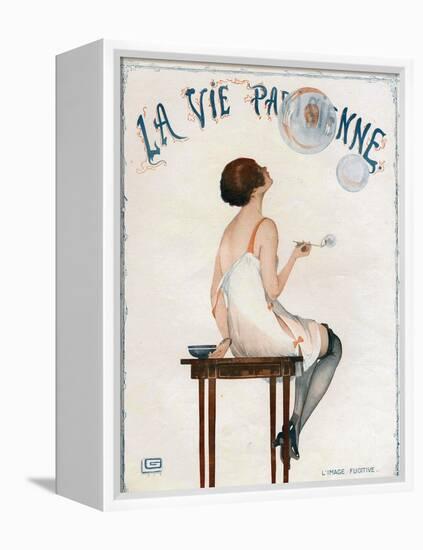 La Vie Parisienne, Magazine Cover, France, 1927-null-Framed Premier Image Canvas