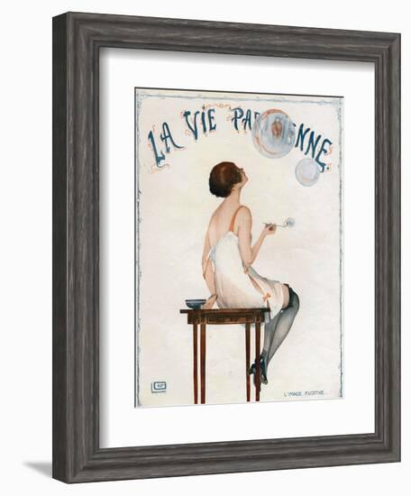 La Vie Parisienne, Magazine Cover, France, 1927--Framed Giclee Print