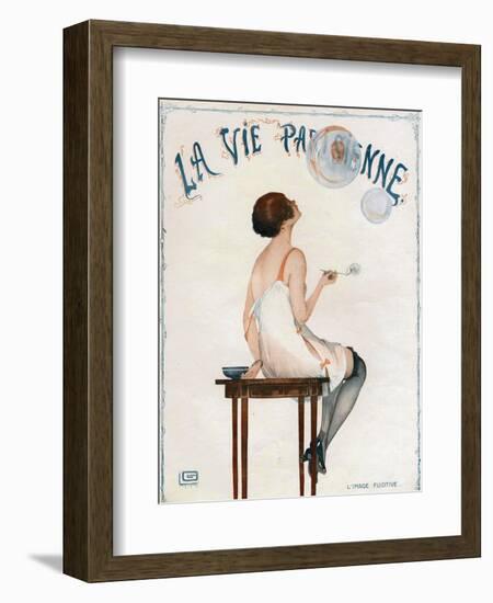 La Vie Parisienne, Magazine Cover, France, 1927-null-Framed Giclee Print