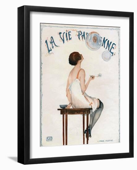 La Vie Parisienne, Magazine Cover, France, 1927-null-Framed Giclee Print